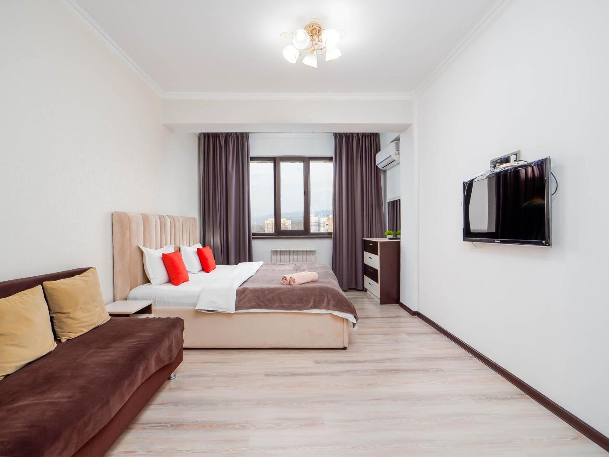 Appartments " Zhetysu-4" 알마티 외부 사진