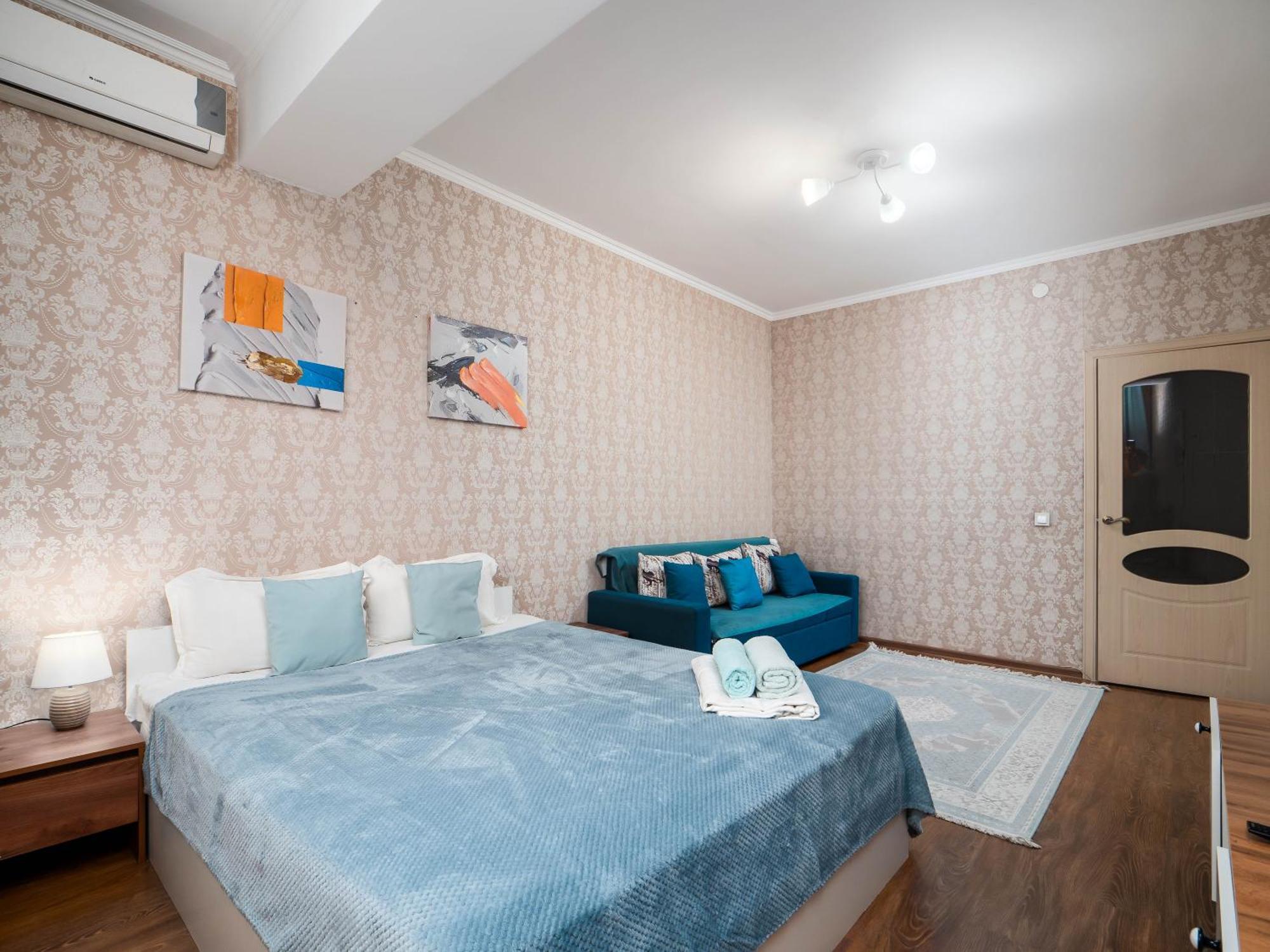 Appartments " Zhetysu-4" 알마티 외부 사진