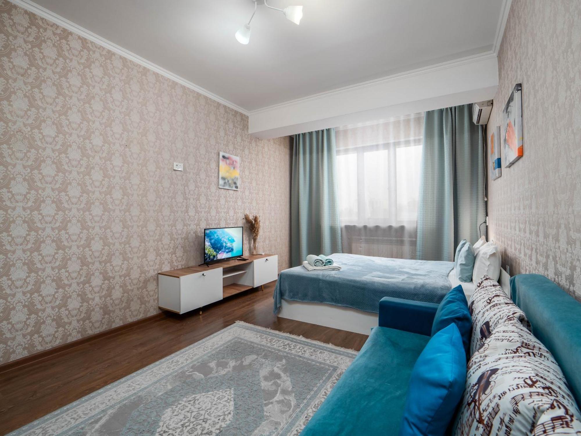 Appartments " Zhetysu-4" 알마티 외부 사진